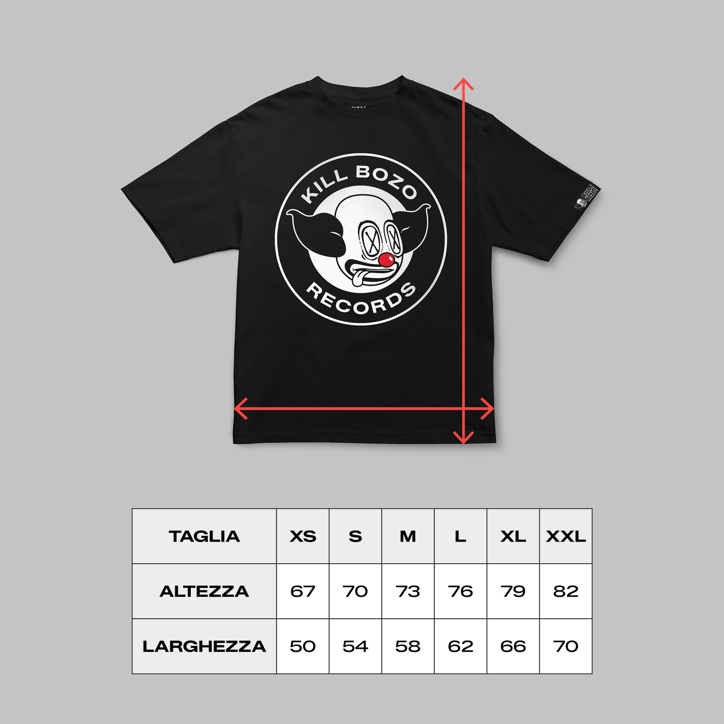 Kill Bozo - T-Shirt Oversize