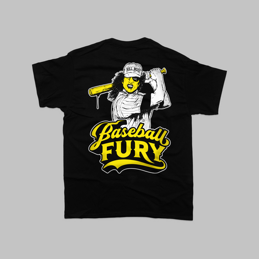 BASEBALL FURY - T-Shirt Nera